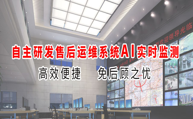 自主研发售后服务平台，技术人员1对1支持